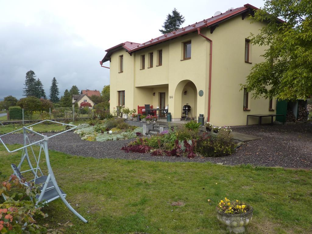 B&B En Mini-Camping Pension Kidafo Libuň Buitenkant foto